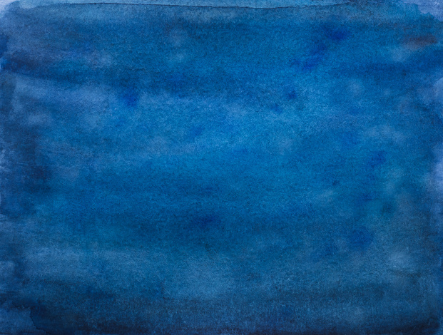 Blue Watercolor Background 